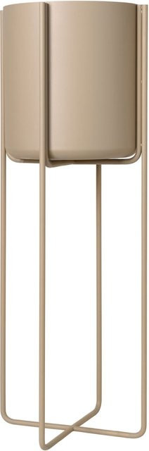 Blomus Pflanzgefäß mit Gestell KENA Mourning Dove in Beige, H: 80 cm, B/T/D: 29 x 29 x 29 cm - Bild 1