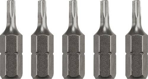 Kwb 120210 Sechskant-Bits aus Chrom-Vanadium-Stahl in Silber, 5 Stück - Bild 1