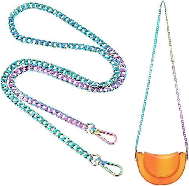 MELORDY Taschen-Ersatzkette, Regenbogen, Metallarmband - Bild 1