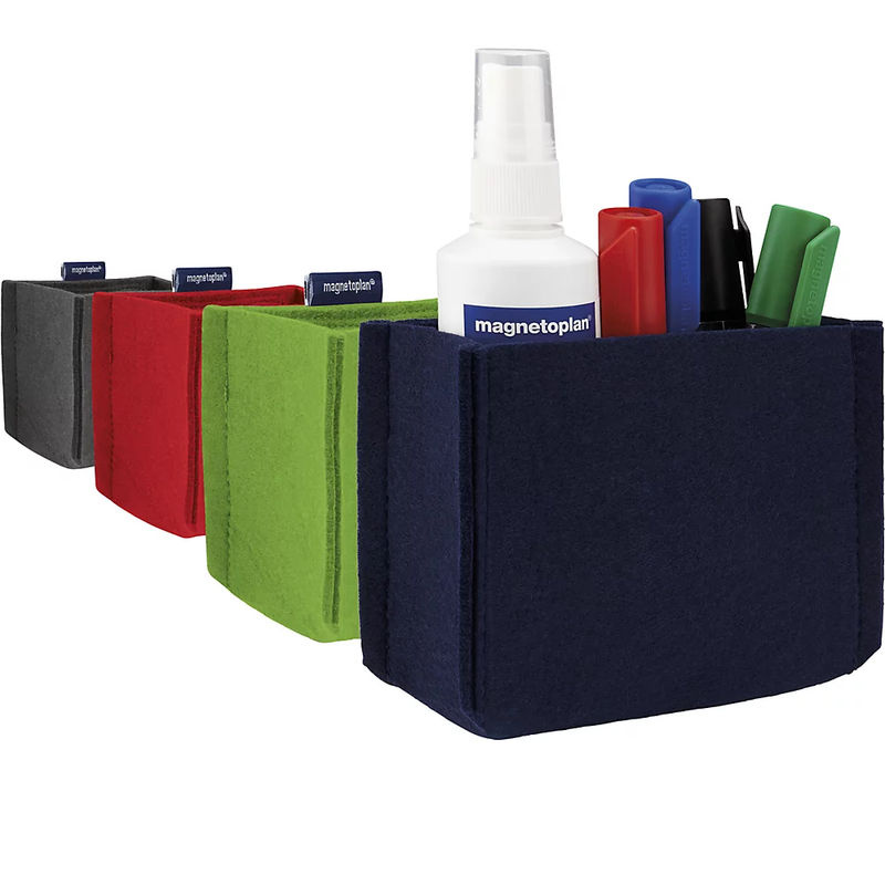 Magnetoplan MagnetoTray Stiftehalter magnetisch Medium Blau B/H/T: 13,0 x 10,0 x 6,0 cm - Bild 2
