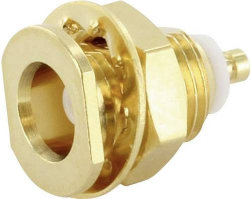 Telegärtner MCX-Steckverbinder Buchse vertikaler Einbau mit Goldkontakten 50 Ohm - Bild 1
