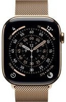 Apple Smartwatch Series 11, GPS, Cellular, 46 mm, Titan, Gold, Unisex - Bild 2