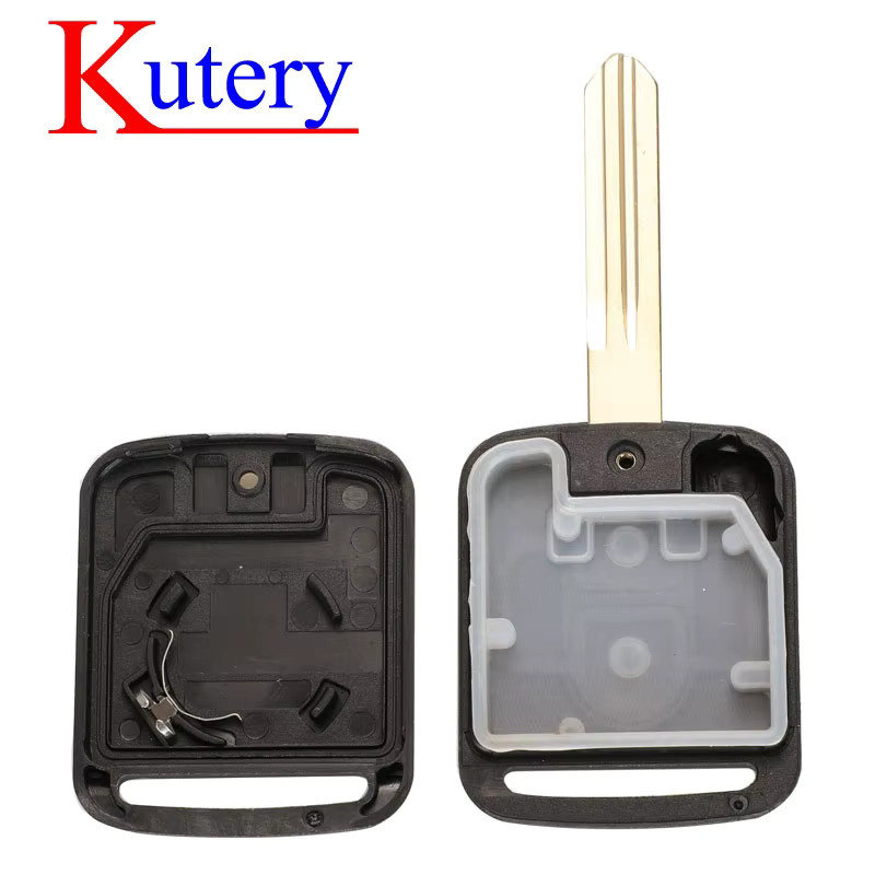 Jingyuqin Autoschlüssel Case Shell in Schwarz für Nissan Cabstar F24M, Micro K12, Navara D40M, Note E11, NV200 M20M, Patrol Y61 und Qashqai J10 - Bild 3