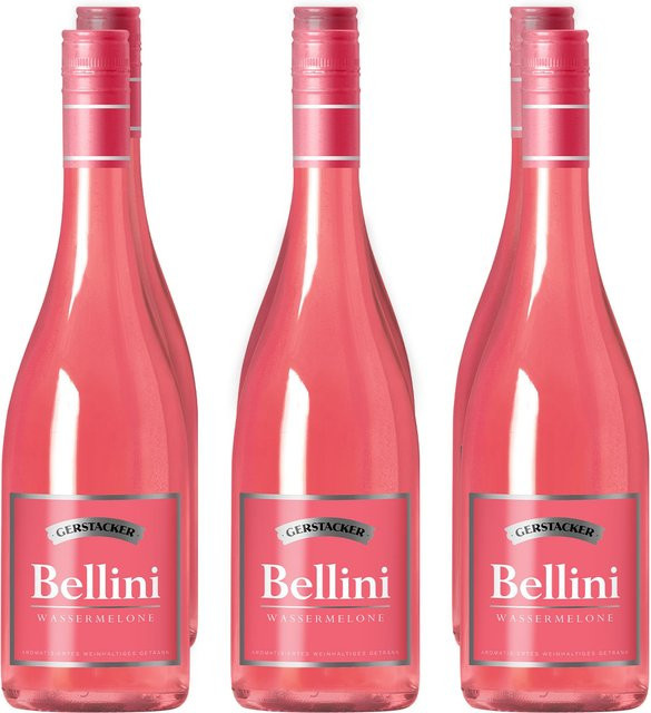 Gerstacker Bellini Wassermelone, Schaumwein, 6 x 0,75 l - Bild 1