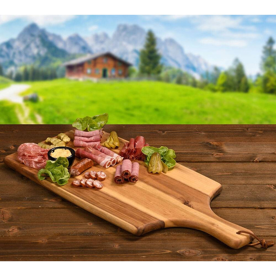 Kesper Schneidbrett aus Akazie in Braun, B/H/L: 25 x 1,8 x 55 cm - Bild 2
