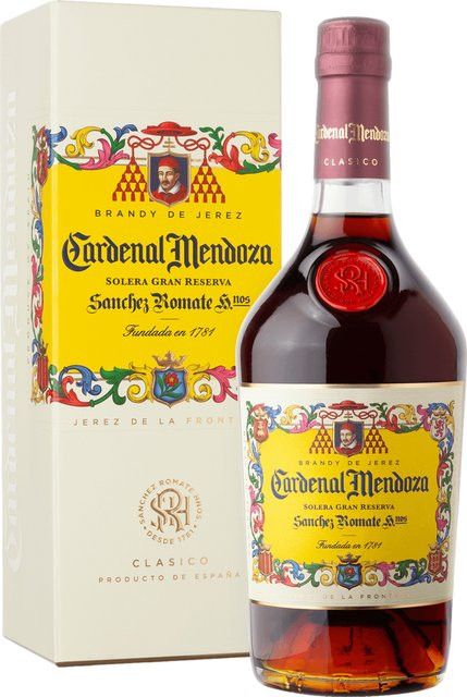 Bodegas Sánchez Romate Cardenal Mendoza Brandy Solera Gran Reserva, Spanien, 40% Vol., 0,7 l - Bild 1