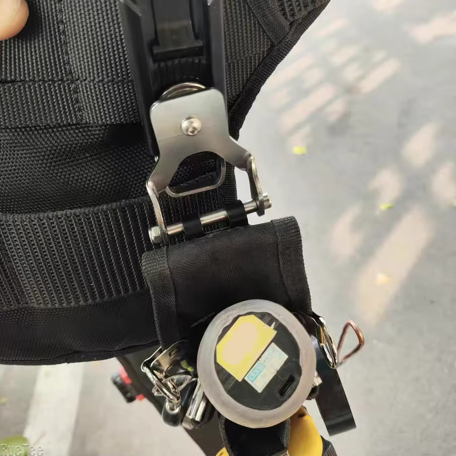 Edelstahl Drehhaken in Silber für Makita Quick Release Clip als Zubehör zur Modifikation von Werkzeuggürteltaschen - Bild 2