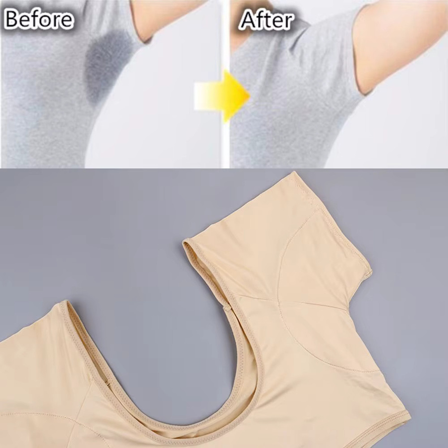 Waschbare Schweißpads in T-Shirt-Form, Damen, wiederverwendbar - Bild 2