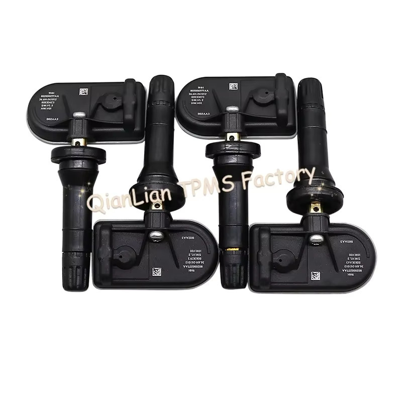 GANGLE TPMS Reifendruckkontrollsystem Reifensensor 433 MHz für Chery Fulwin T6 OMODA 5 Explore 06 C-DM Tiggo 5X7, Schwarz - Bild 3