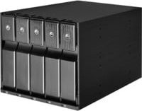 SilverStone FS305-12G Wechselrahmen für 12 SATA-Laufwerke in Schwarz und Silber - Bild 1