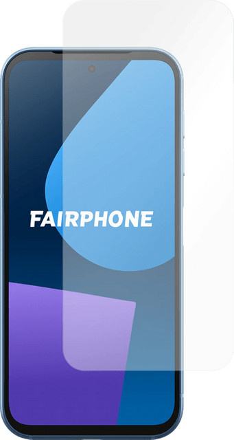 Just In Case Displayschutz aus gehärtetem Glas für Fairphone 6/6+ in Transparent - Bild 1