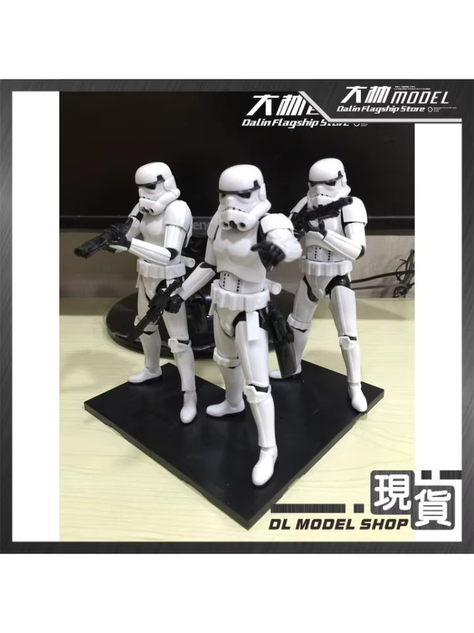 Erilles White Soldier Assembly NuclearModel Atomic Model, 1/12, Super Movable Storm - Bild 3