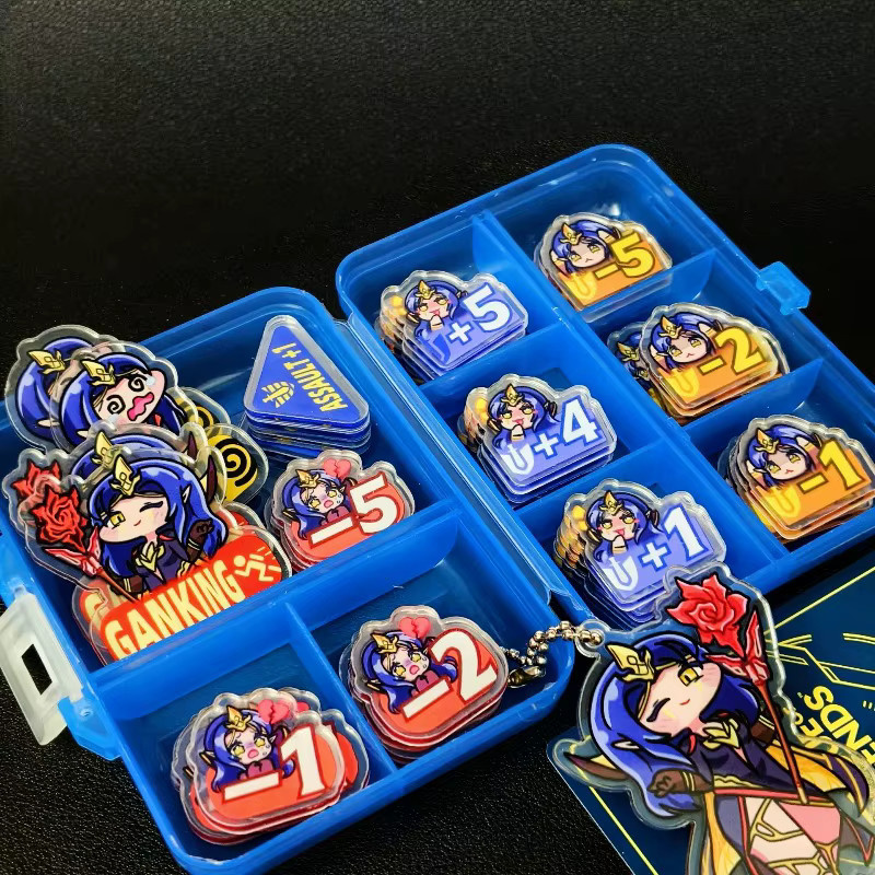 Bandai Riftbounds Schadenszähler, Acryl, Brettspiel-Zubehör - Bild 2