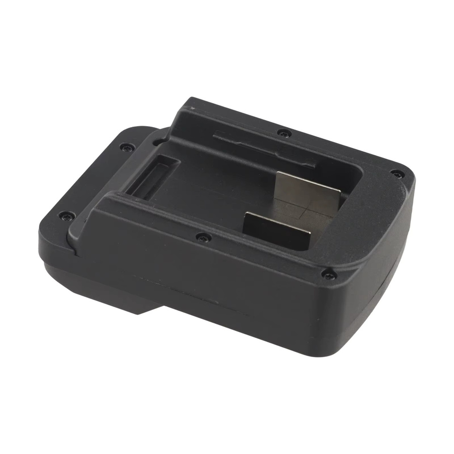 Worx Batterieadapter-Konverter für PARKSIDE X20V Elektrowerkzeuge in Schwarz - Bild 1