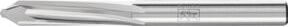 PFERD Hartmetall Hochleistungsfrässtift PLAST ZBS Zylinder ZYA für Kunststoffe, Farbe: Silber, Durchmesser: 6 mm, Länge: 25 mm, Schaft-Durchmesser: 6 mm - Bild 1