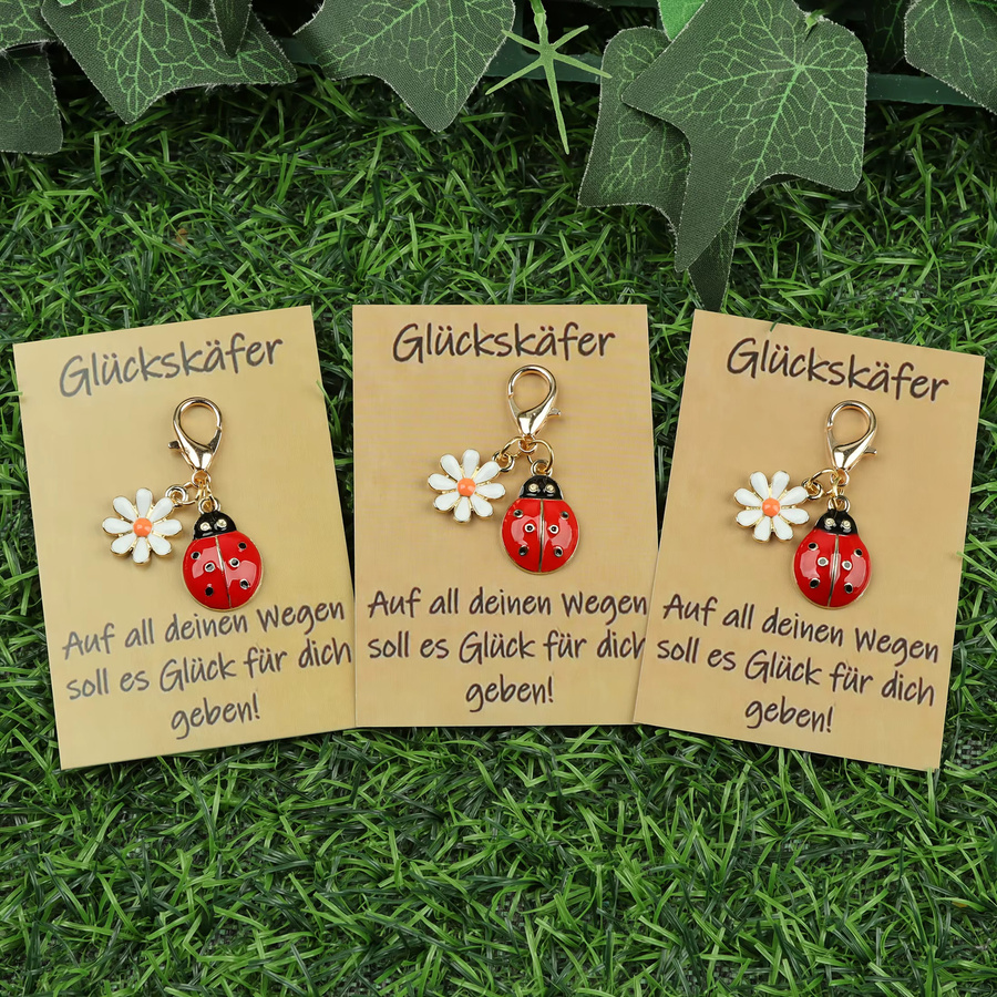 Schlüsselanhänger Glückskäfer, Unisex - Bild 2