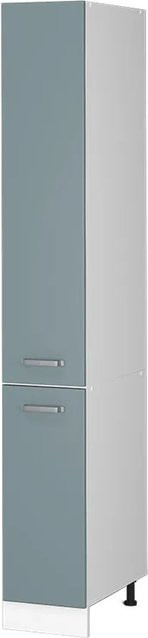 Vicco Apothekerhochschrank R-Line Küchenschrank modern Blau-Grau/Weiß B/T/H: 30 x 48,04 x 207 cm - Bild 2