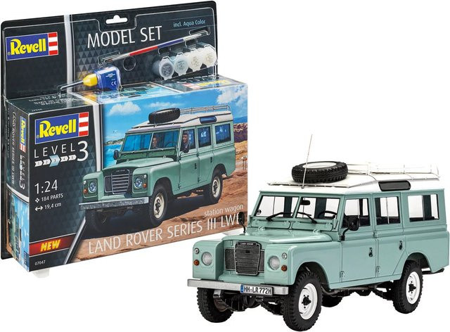 Revell Land Rover Series III, Automodell Bausatz, 1:24, ab 8 Jahren - Bild 2