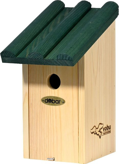 Dobar Nistkasten Vobu Gracht für Meisen aus Holz, B/T/H: 14 x 18,5 x 27,7 cm - Bild 1