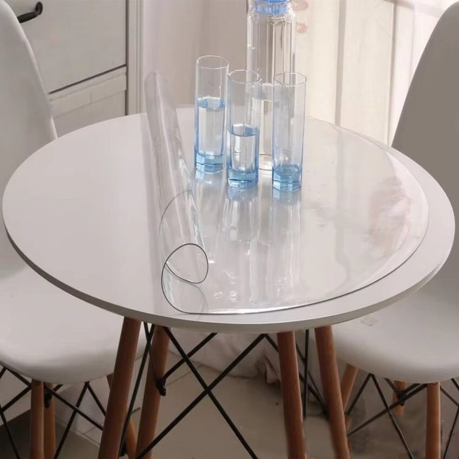 Findohope Transparente PVC Tischdecke wasserdicht, B/H: 120 x 50 cm - Bild 3