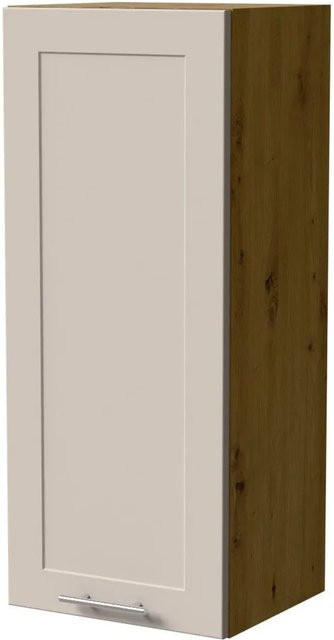 Feldmann-Wohnen Hängeschrank Oslo W4/40 in Eiche Artisan und Kaschmir Matt, B/T/H: 40 x 32,5 x 96 cm - Bild 1