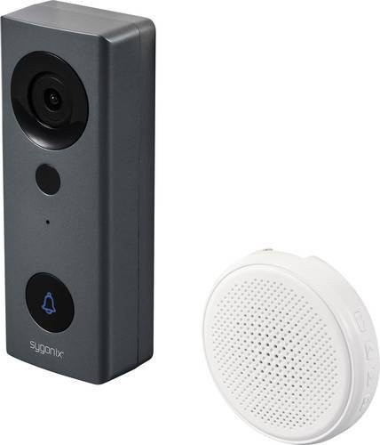 Sygonix IP-Video-Türsprechanlage WLAN in Grau und Weiß - Bild 1
