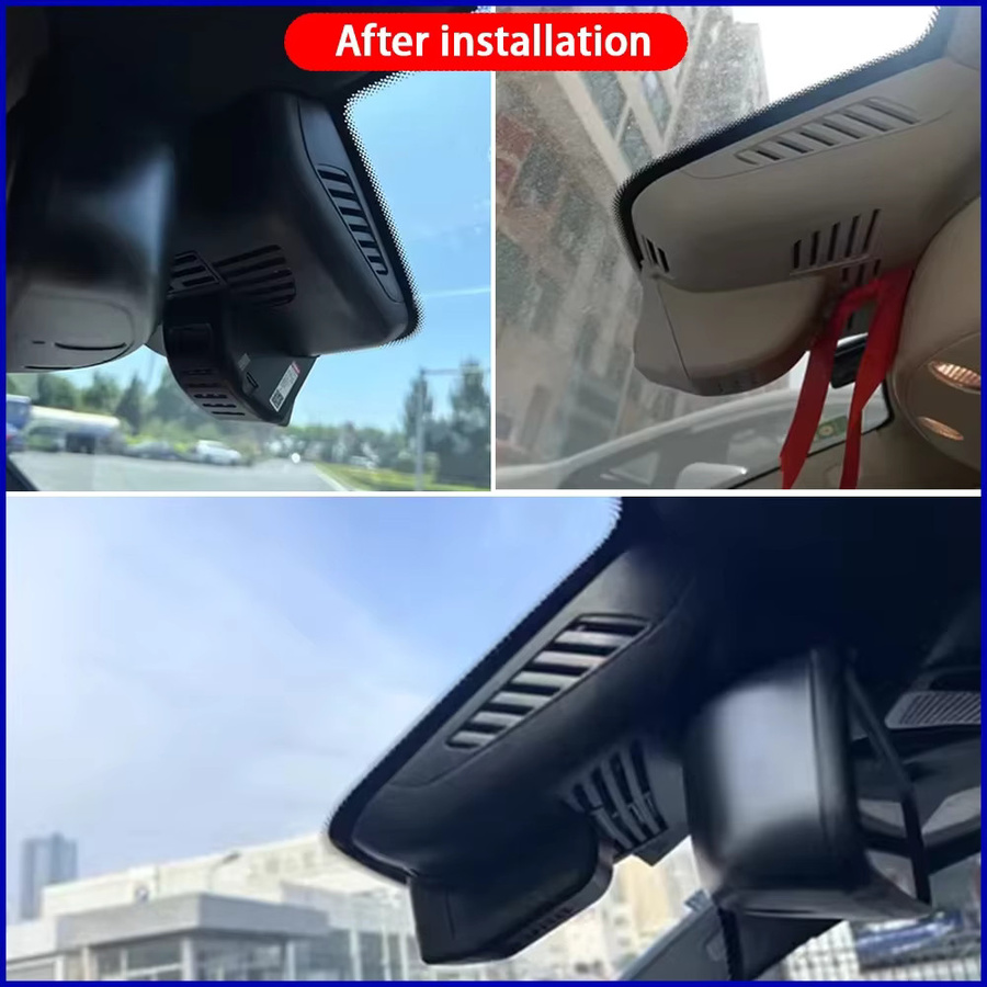 ZhuCamX 4K UHD Dash Cam Videorecorder in Schwarz für Mercedes Benz C Klasse W205 S205 C205 A205 GLC X253 C253 - Bild 2