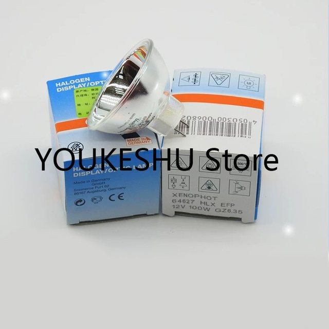HLX EFP Halogenlampe 12V 100W GZ6.35 transparent - Bild 1