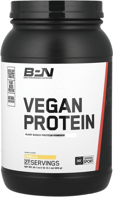 BPN Veganes Protein Vanille 826 g - Bild 1