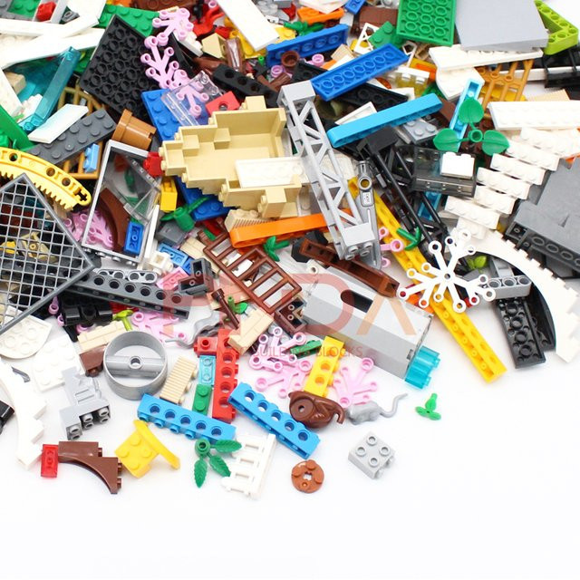 jile Bausteine Zubehör, technische Teile, Bunt / Mehrfarbig, Kunststoff - Bild 1