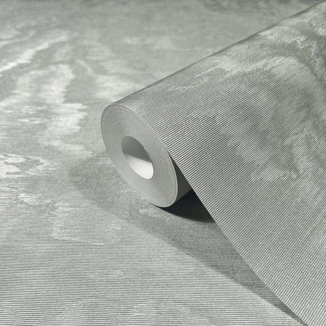 Marburg Vliestapete Metalloptik Hammerschlag Glänzend Silber, Breite: 0,7 m, Länge: 10,05 m - Bild 1