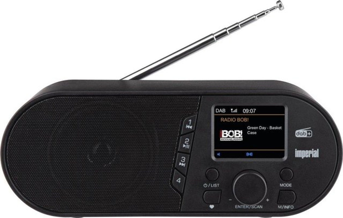 Imperial DABMAN d105 Internet Digital Radio mit DAB+, FM und Bluetooth in Schwarz - Bild 2