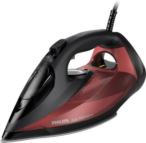 Philips Azur 7000 Series DST7022/40 Dampfbügeleisen 2800W Schwarz/Rot - Bild 1