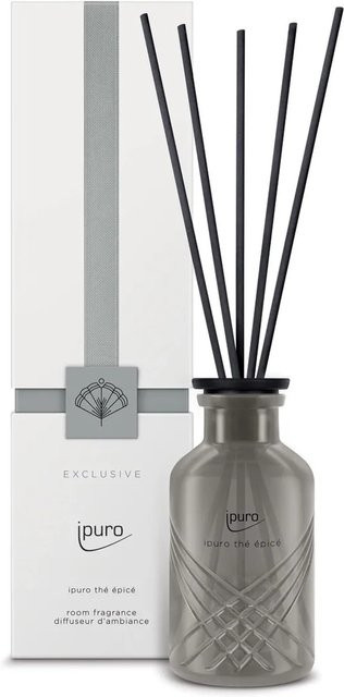 ipuro Raumduft Exclusive The Epice Reed Diffuser Grau 240 ml - Bild 1