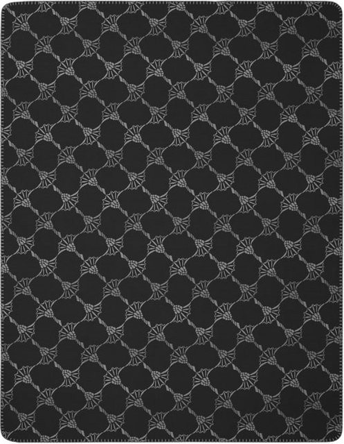 Wohndecke JOOP! ALLOVER in Schwarz mit Ornament-Design, B/B/H: 200 x 150 cm - Bild 1