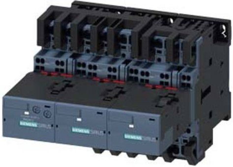 Siemens Stern-Dreieck-Kombination 3RA2423-8XF32-2AL2 mit 3 Schließern, 690 V/AC, grau - Bild 1