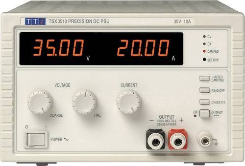 Aim TTi TSX3510 Labornetzgerät, 1 Ausgang, einstellbar 0 - 35 V/DC und 0 - 10A, 360W, Weiß - Bild 1
