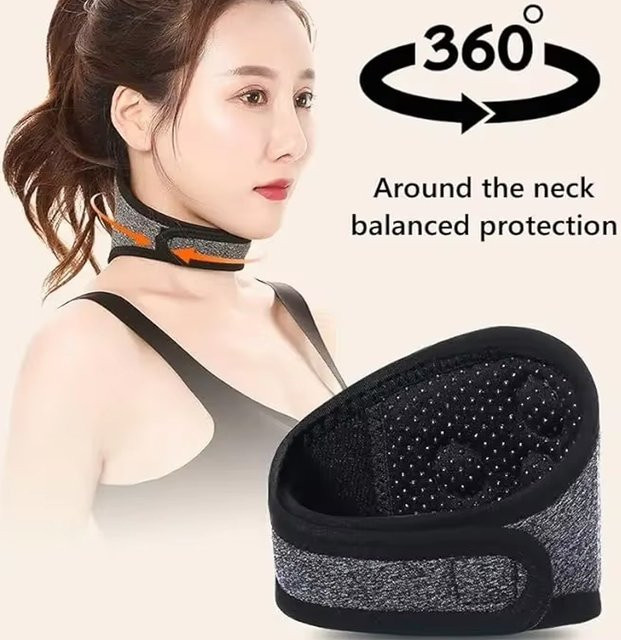 Nackenmassagegerät, selbsterhitzender Nackengürtel, Unisex - Bild 1