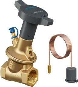 Oventrop Strangregulierventil Hydrocontrol D DN 40, Rp 1 1/2, PN 25, beidseitig Innengewinde aus Messing - Bild 1