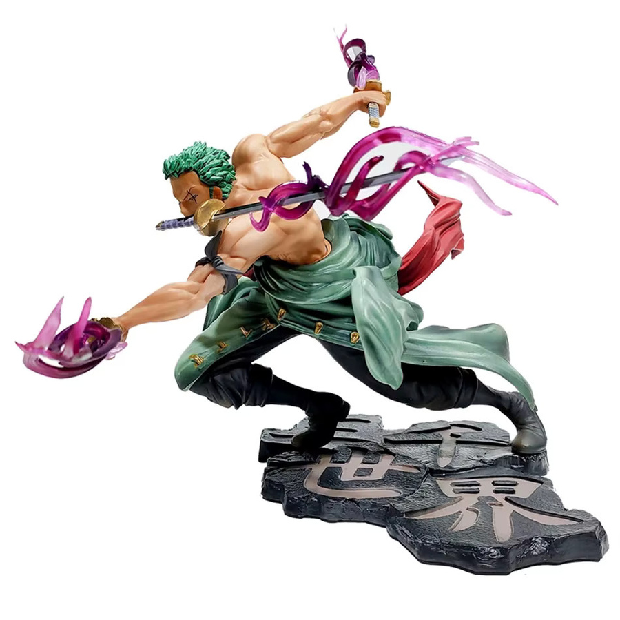 Bandai One Piece Roronoa Zoro Manga Figur, 10cm, Kunststoff - Bild 2