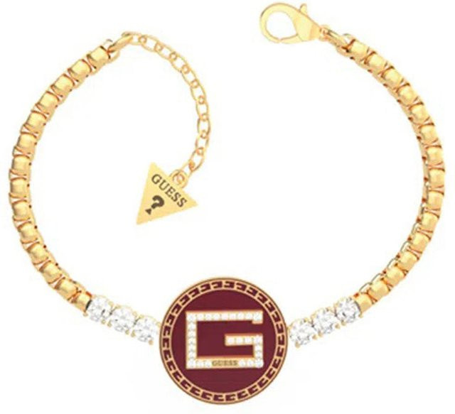Guess Armband, Edelstahl, Gold, Kristall, Zirkonia, Damen - Bild 1