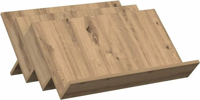 vidaXL Magazinregal Artisan-Eiche in Braun, B/T/H: 65 x 53 x 28,5 cm - Bild 1