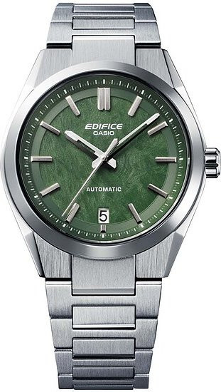 Casio Armbanduhr, Bluetooth, Analoguhr, Edelstahl, Grün, Herren - Bild 1