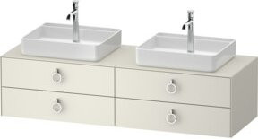 Duravit Waschtischunterschrank White Tulip in White, B/T: 160 x 55 cm - Bild 1