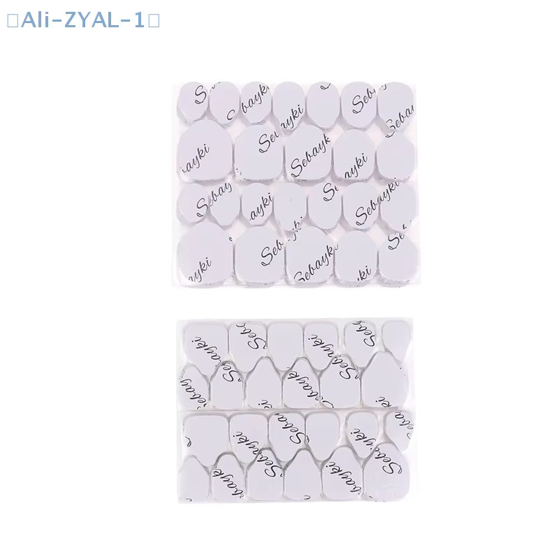 ZYAL-1 Nagelklebeaufkleber doppelseitig, transparent, 240 Stück - Bild 3
