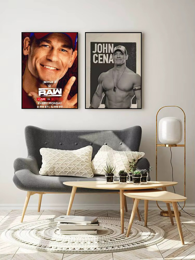 Wasserfester Wrestler J-John C-Cena Poster Aufkleber in Mehrfarbig für deine Wanddekoration - Bild 7
