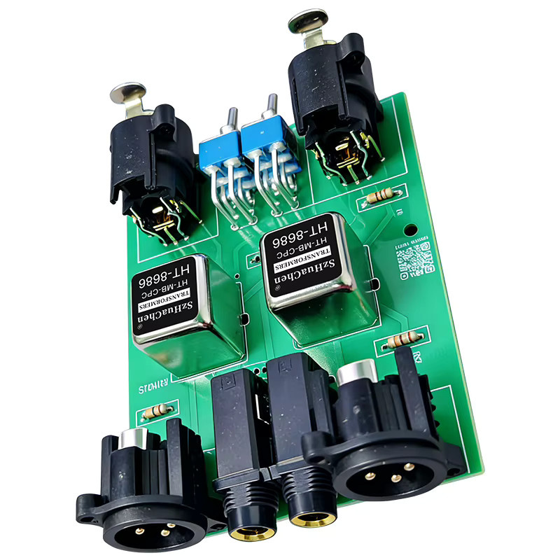 TITAK 2-Kanal XLR Audio-Isolator zur Rauschunterdrückung und Eliminierung von Stromrauschen mit 6,5 XLR Anschlüssen - Bild 4