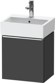 Duravit Waschtischunterschrank D-Neo in Grau, Wandhängend, 1 Tür, B: 43,4 cm, T: 32,2 cm, H: 44,0 cm - Bild 1