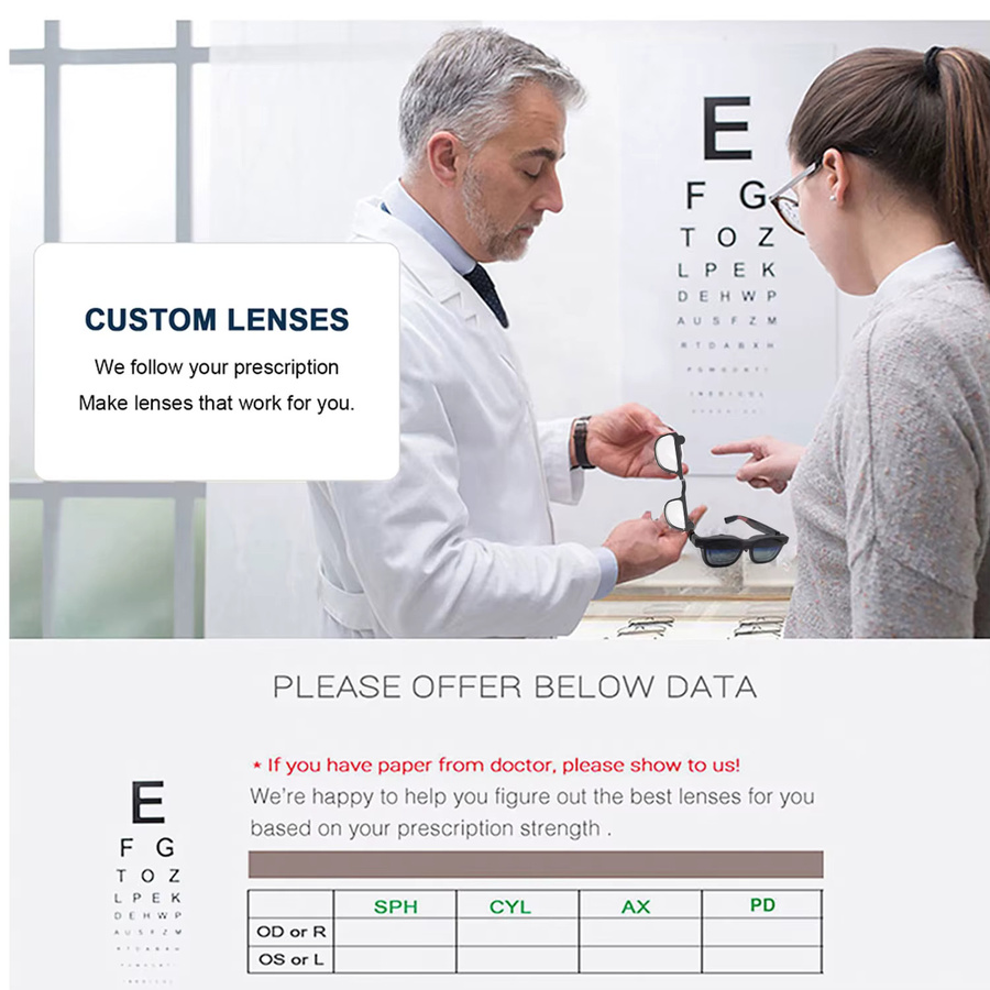 Maßgefertigte Korrektionsgläser für VITURE Luma, Ultra, Beast und XR/AR Smart-Brillen mit Myopie-Linsen, Astigmatismus-Linsen, Blaulichtfilter und Blendschutz - Bild 4