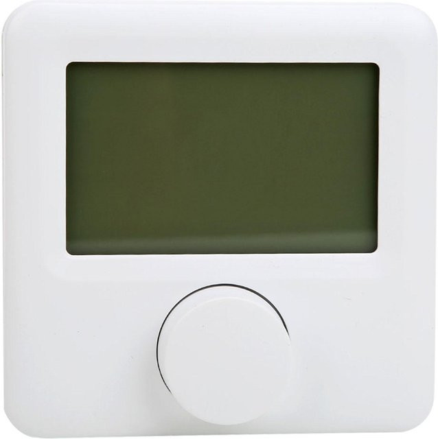 Neoglint HYO6BW Digitaler LCD-Display Thermostat Temperaturregler für Heizungen in Weiß - Bild 1
